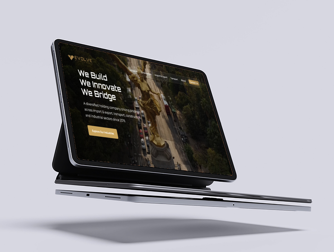 Evolve Business Group Mockup